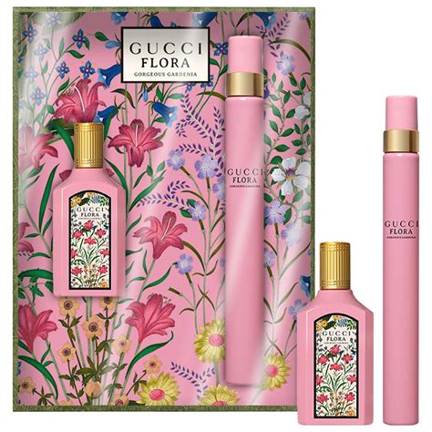 gucci flora gorgeous gardenia 2 pcs set|Gucci Flora gorgeous gardenia sale.